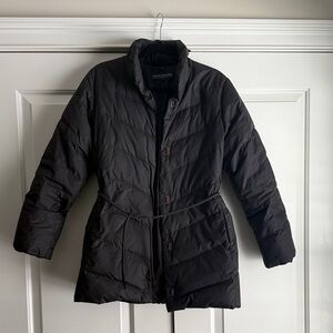 Maison De Famille Women's Black Quilted Jacket